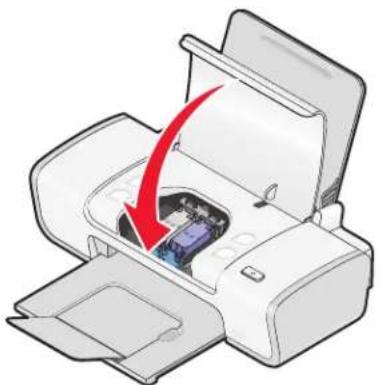 LEXMARK Z2380 - Inktcartridges installeren - 4