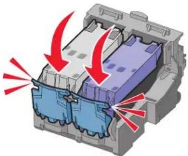 LEXMARK Z1410 - Inktcartridges installeren - 4