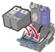LEXMARK Z1410 - Inktcartridges installeren - 3