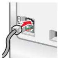 LEXMARK X9300 - Rechtstreeks aansluiten op een wandaansluiting voor telefoons - 1