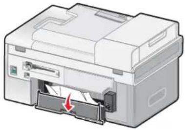 LEXMARK X9300 - Papier vastgelopen in de automatische documentinvoer (ADI) - 5