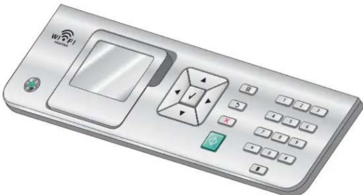 LEXMARK X9300 - Bedieningspaneel gebruiken - 1