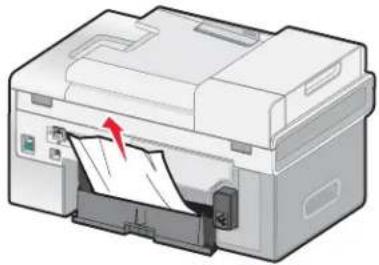 LEXMARK X9300 - Papier vastgelopen in de automatische documentinvoer (ADI) - 6