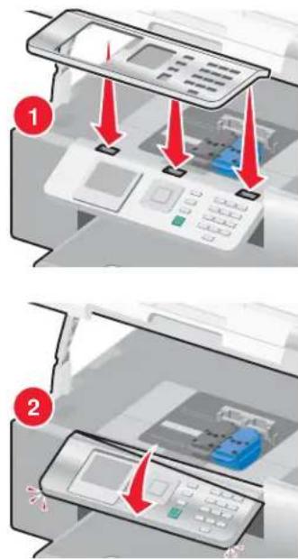 LEXMARK X9300 - Bedieningspaneel in een andere taal installeren - 3