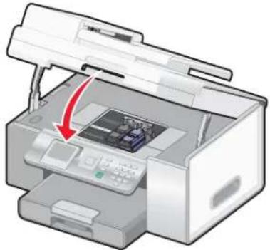 LEXMARK X9300 - Inktcartridges installeren - 4
