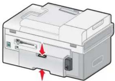 LEXMARK X9300 - Papier vastgelopen in de automatische documentinvoer (ADI) - 3