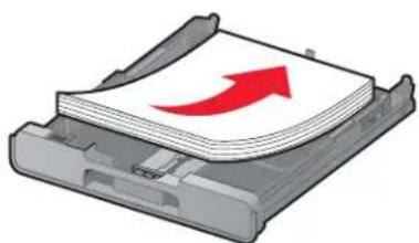 LEXMARK X9300 - Papier in lade 1 plaatsen - 4