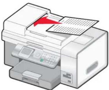 LEXMARK X9300 - Kopiëren op beide zijden van het papier (dubbelzijdig afdrukken) - 1