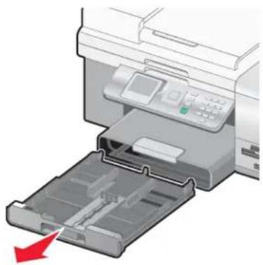 LEXMARK X9300 - Papier in lade 1 plaatsen - 1
