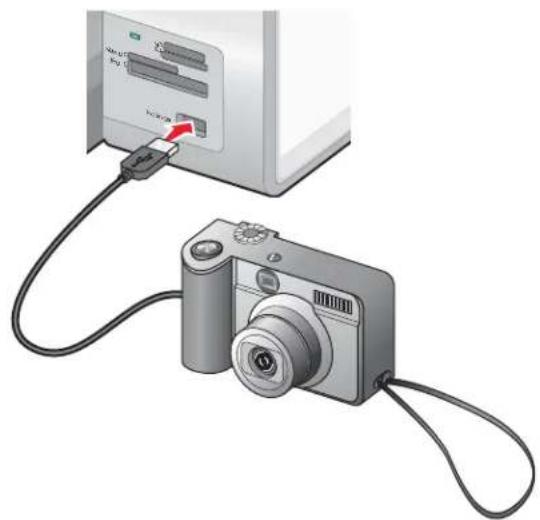 LEXMARK X9300 - PictBridge-camera gebruiken om het afdrukken van foto's te beheren - 1