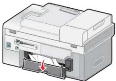 LEXMARK X9300 - Papier vastgelopen in de invoer voor klein materiaal - 4