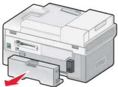 LEXMARK X9300 - Papier vastgelopen in de automatische documentinvoer (ADI) - 4