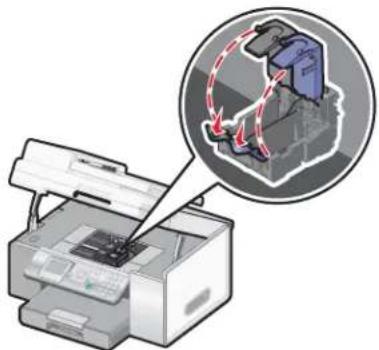 LEXMARK X9300 - Inktcartridges installeren - 2
