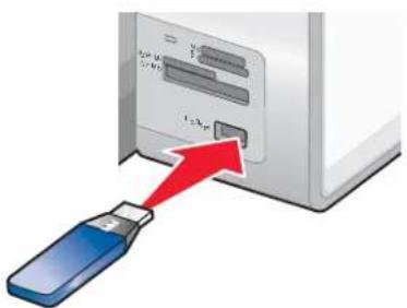 LEXMARK X9300 - Bluetooth-adapter aansluiten - 1