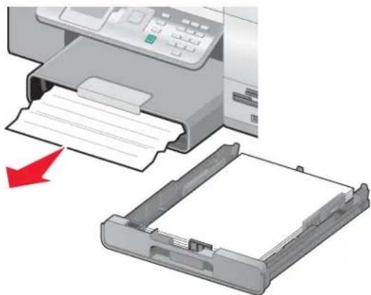 LEXMARK X9300 - Papier vastgelopen in de automatische documentinvoer (ADI) - 9