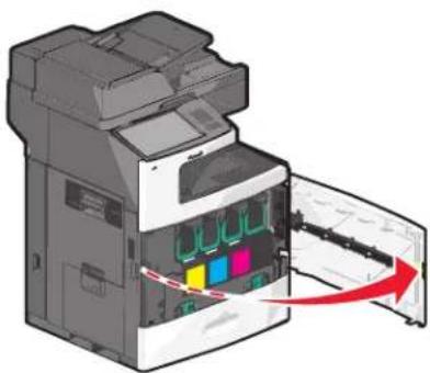 LEXMARK X790 - De lenzen van de printerkop reinigen - 1