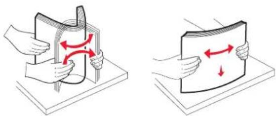 LEXMARK X790 - Papier plaatsen in de standaardlade of optionele lade voor 550 vel - 6