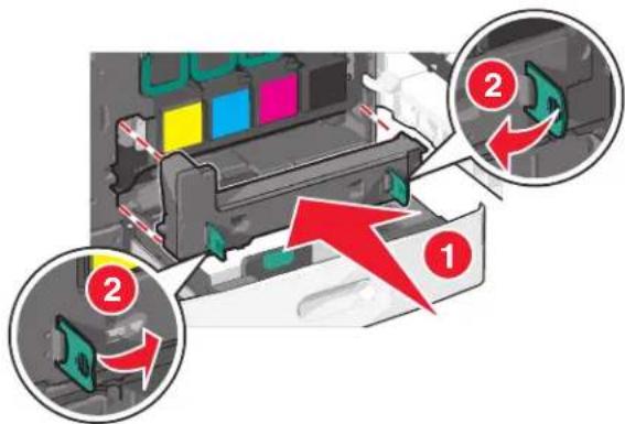LEXMARK X790 - Toneroverloopfles vervangen - 5
