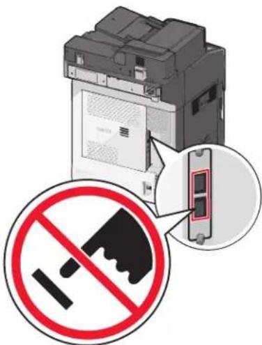 LEXMARK X790 - Printer voorbereiden voor faxen - 2
