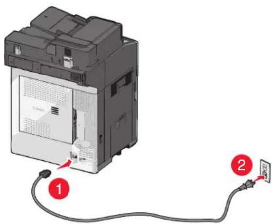 LEXMARK X790 - Configuratie van de printer voorbereiden - 1
