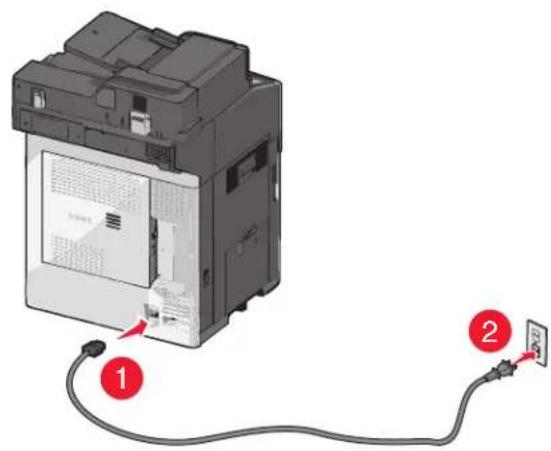 LEXMARK X790 - De printer installeren op een draadloos netwerk (Windows) - 1