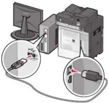LEXMARK X790 - De printer installeren op een draadloos netwerk (Windows) - 4