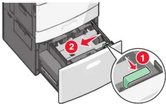 LEXMARK X790 - De hoge-capaciteitslader voor 2000 vel vullen - 3