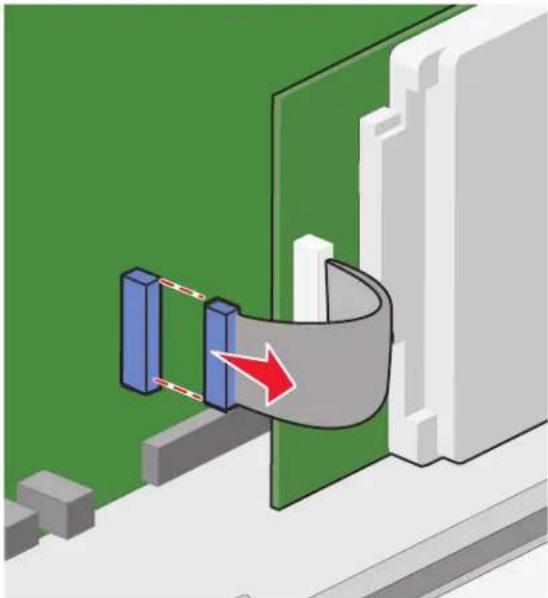 LEXMARK X790 - Vaste schijf van de printer verwijderen - 2