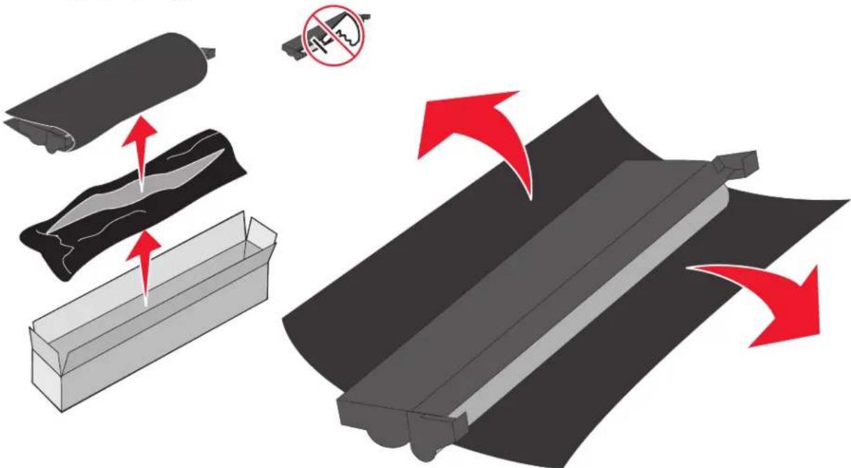 LEXMARK X7300 - De fotoconductorkit met lange levensduur vervangen - 3