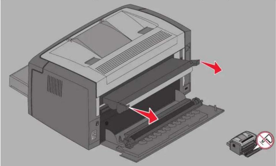 LEXMARK X7300 - De fotoconductorkit met lange levensduur vervangen - 2