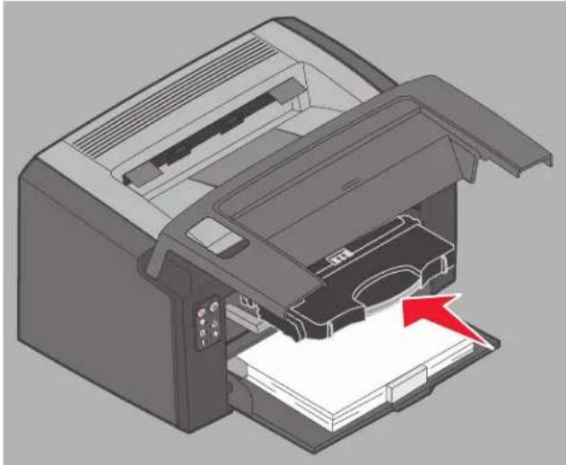 LEXMARK X7300 - Vastgelopen papier verwijderen - 8