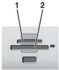LEXMARK X4800 - Geheugenkaart in de printer plaatsen - 1