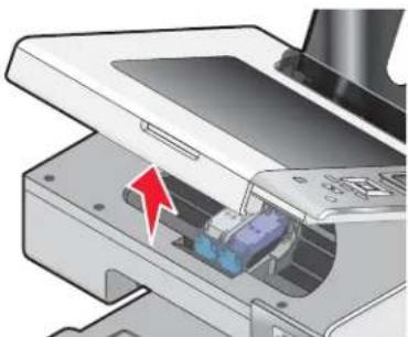 LEXMARK X4800 - Inktcartridges installeren - 1