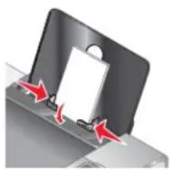 LEXMARK X4800 - Pas de papiergeleiders aan - 1