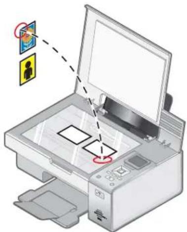 LEXMARK X4800 - Meerdere foto's tegelijk scannen met de computer - 1
