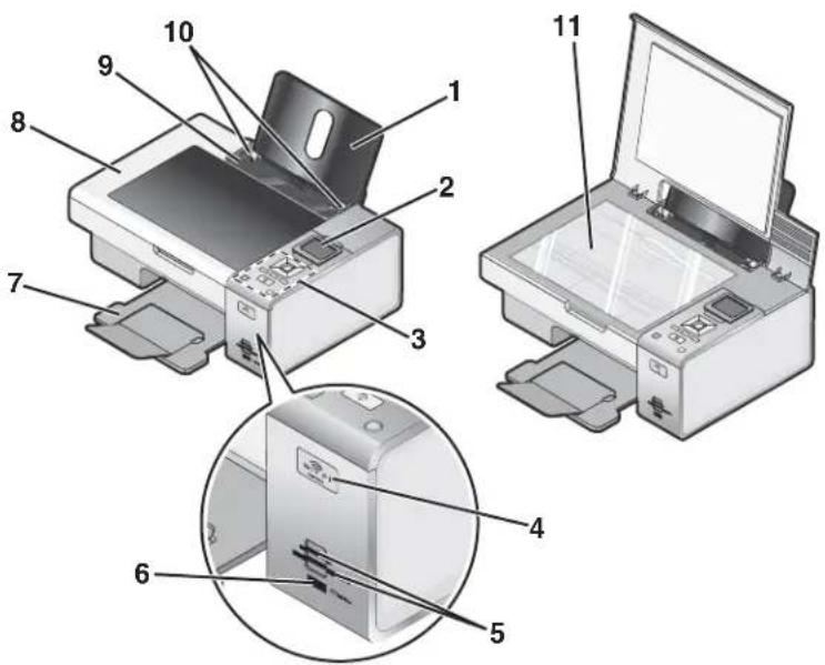 LEXMARK X4800 - Inhoud van de doos controleren - 2
