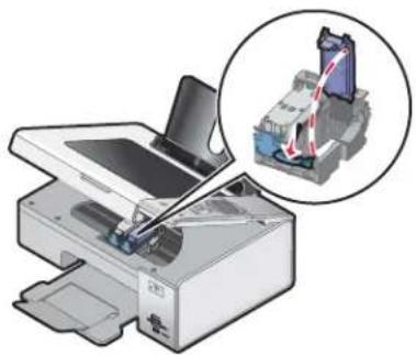 LEXMARK X4800 - Gebruikte inktcartridge verwijderen - 2