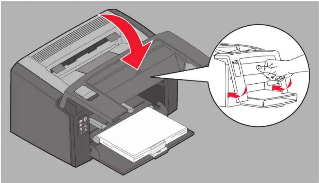 LEXMARK X2400 - De tonercartridge vervangen - 6