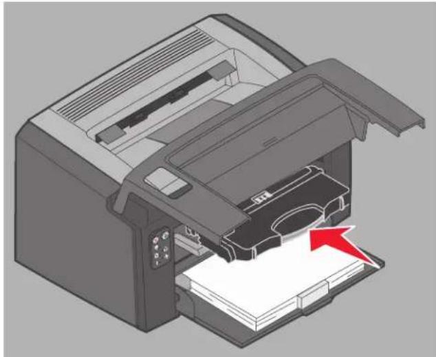 LEXMARK X2400 - De tonercartridge vervangen - 5