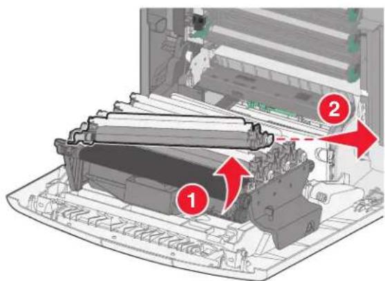 LEXMARK X734 - Een fotoconductor vervangen - 2