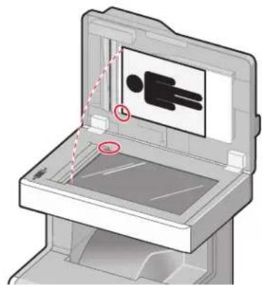 LEXMARK X734 - Automatische documentinvoer (ADI) Glasplaat - 2