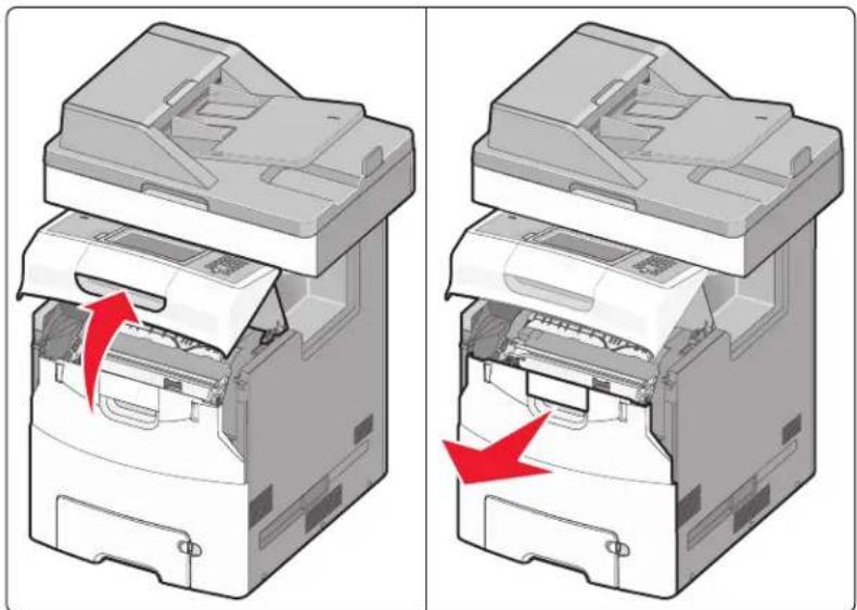 LEXMARK X734 - Een fotoconductor vervangen - 1
