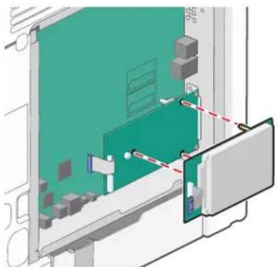 LEXMARK X734 - Vaste schijf van printer installeren - 4