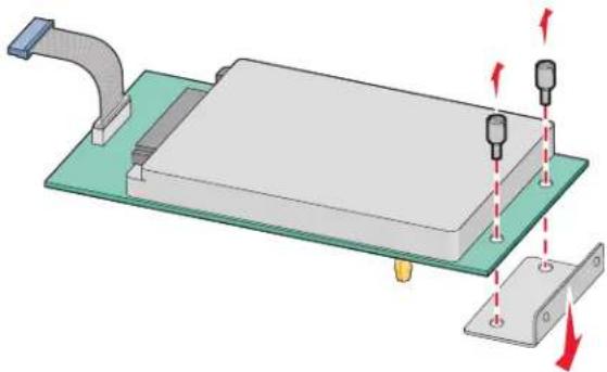LEXMARK X734 - Een Internal Solutions Port installeren - 6