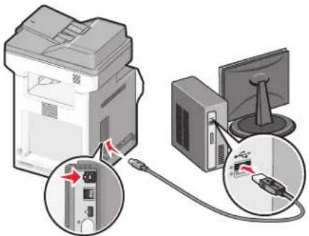 LEXMARK X734 - Printer installeren op een draadloos netwerk (Windows) - 4