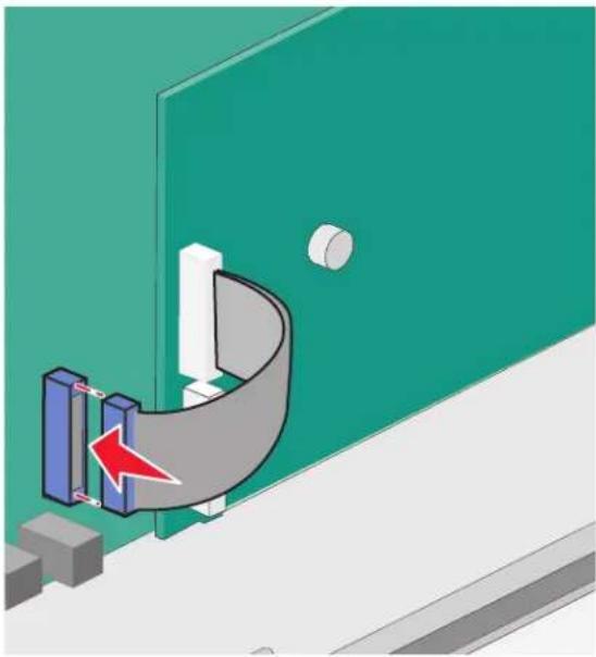 LEXMARK X734 - Een Internal Solutions Port installeren - 13