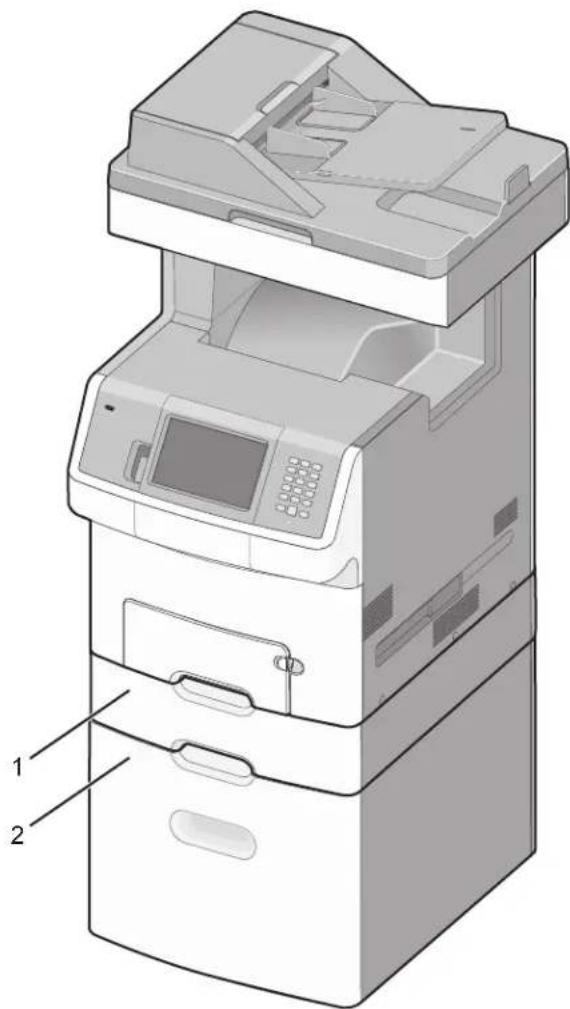 LEXMARK X734 - Opmerkingen: - 1