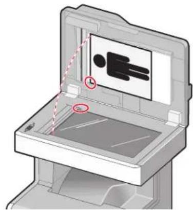 LEXMARK X734 - ADI Glasplaat - 2