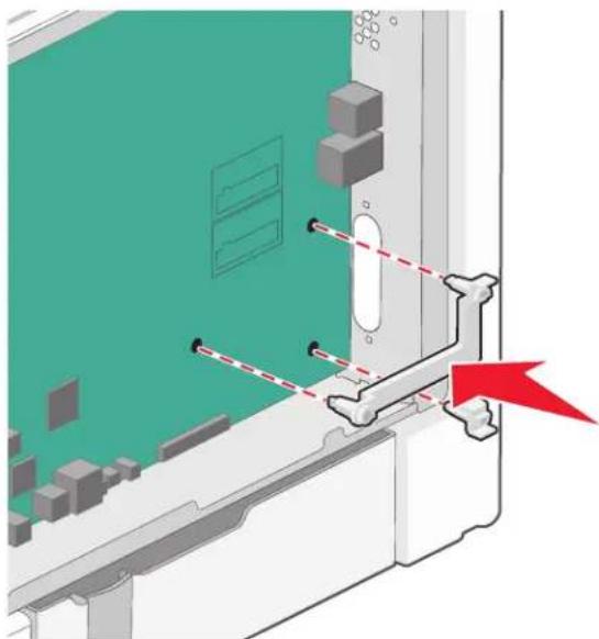 LEXMARK X734 - Een Internal Solutions Port installeren - 8