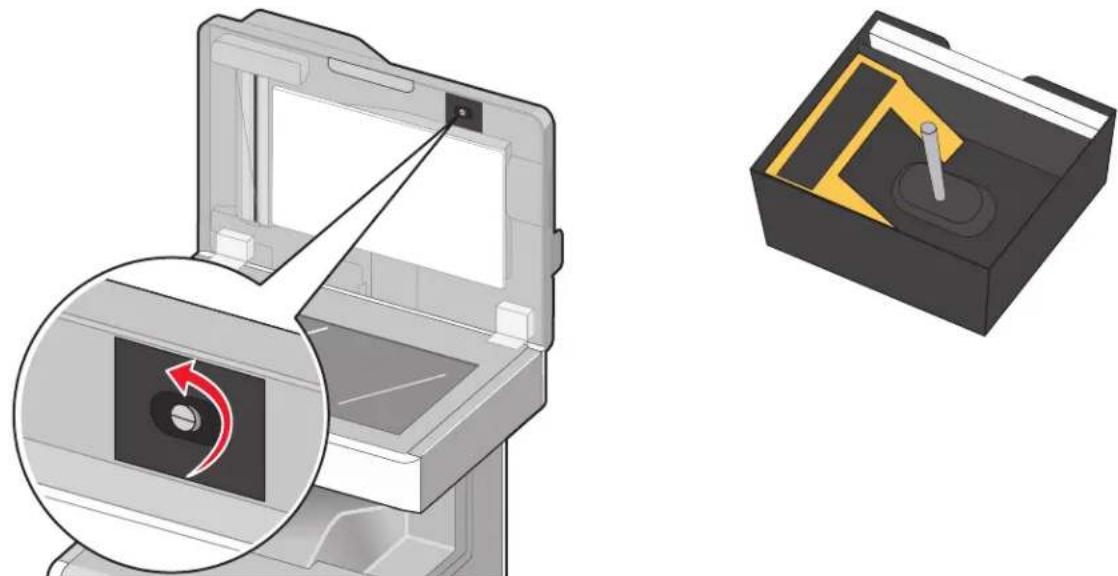 LEXMARK X734 - De ADI-onderdelen vervangen - 1